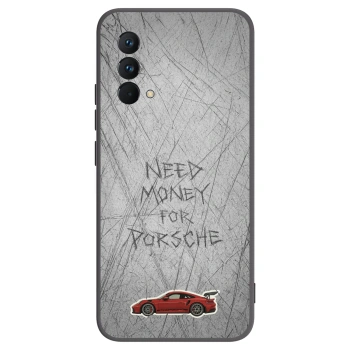 Picasee silikonski črni ovitek za Realme GT Master Edition 5G - Garage Scratch