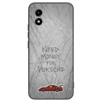 Picasee silikonski črni ovitek za Vivo Y01 - Garage Scratch