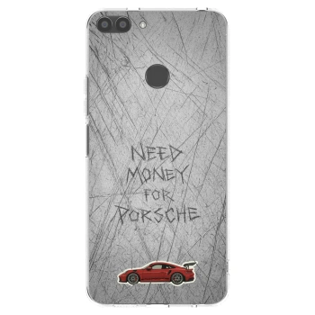 Picasee silikonski prozorni ovitek za Huawei P Smart - Garage Scratch