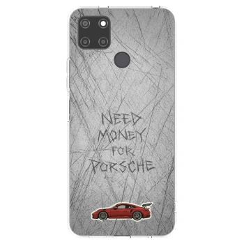 Picasee silikonski prozorni ovitek za Realme C21Y - Garage Scratch