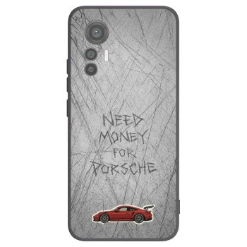 Picasee silikonski črni ovitek za Xiaomi 12 Lite - Garage Scratch