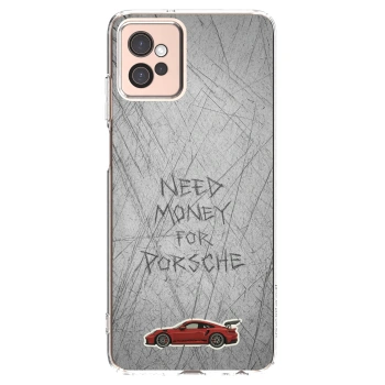 Picasee silikonski prozorni ovitek za Motorola Moto G32 - Garage Scratch