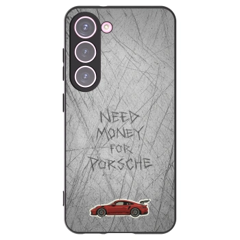 Picasee silikonski črni ovitek za Samsung Galaxy S23 5G - Garage Scratch