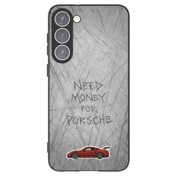 Picasee silikonski črni ovitek za Samsung Galaxy S23+ 5G - Garage Scratch