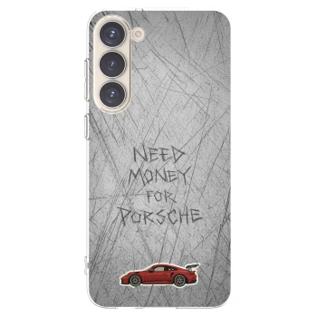 Picasee silikonski prozorni ovitek za Samsung Galaxy S23+ 5G - Garage Scratch