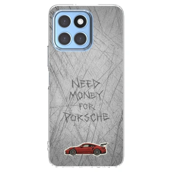Picasee silikonski prozorni ovitek za Honor X8 5G - Garage Scratch