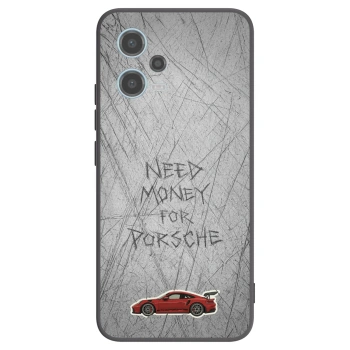 Picasee silikonski črni ovitek za Xiaomi Redmi Note 12 5G - Garage Scratch