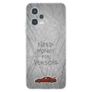 Picasee silikonski prozorni ovitek za Xiaomi Redmi Note 12 5G - Garage Scratch