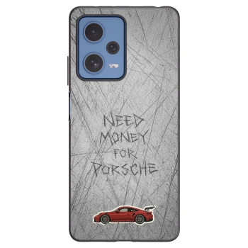 Picasee silikonski črni ovitek za Xiaomi Redmi Note 12 Pro 5G - Garage Scratch