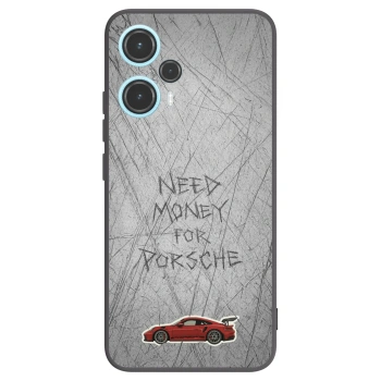 Picasee silikonski črni ovitek za Xiaomi Poco F5 - Garage Scratch