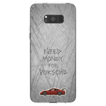 Picasee silikonski prozorni ovitek za Samsung Galaxy S8 G950F - Garage Scratch