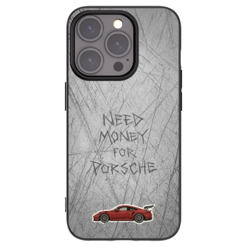 Picasee silikonski črni ovitek za Apple iPhone 15 Pro - Garage Scratch