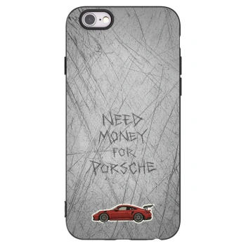 Picasee silikonski črni ovitek za Apple iPhone 6/6S - Garage Scratch