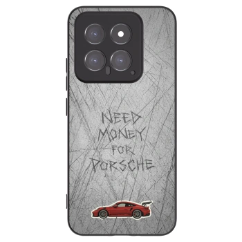 Picasee silikonski črni ovitek za Xiaomi 14 - Garage Scratch