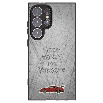 Picasee silikonski črni ovitek za Samsung Galaxy S24 Ultra S928B 5G - Garage Scratch