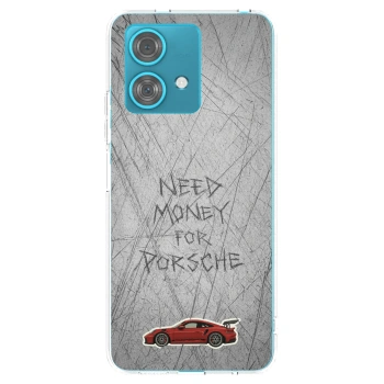 Picasee silikonski prozorni ovitek za Motorola Edge 40 Neo - Garage Scratch