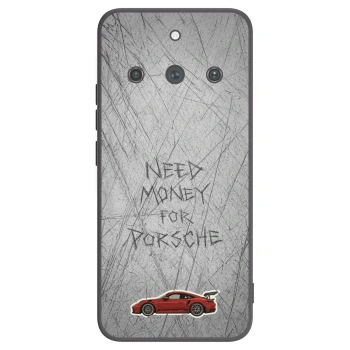 Picasee silikonski črni ovitek za Realme 11 Pro+ - Garage Scratch