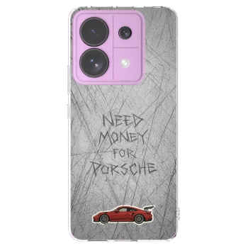 Picasee silikonski prozorni ovitek za Xiaomi Redmi Note 13 Pro 5G - Garage Scratch
