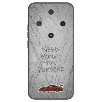 Picasee silikonski črni ovitek za Honor Magic6 Lite 5G - Garage Scratch