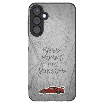 Picasee silikonski črni ovitek za Samsung Galaxy A25 A256B 5G - Garage Scratch