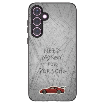 Picasee silikonski črni ovitek za Samsung Galaxy A35 5G A356B - Garage Scratch