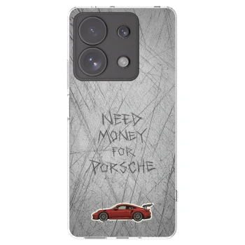 Picasee silikonski prozorni ovitek za Xiaomi Redmi Note 13 Pro 4G - Garage Scratch