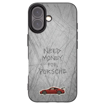 Picasee silikonski črni ovitek za Apple iPhone 16 - Garage Scratch