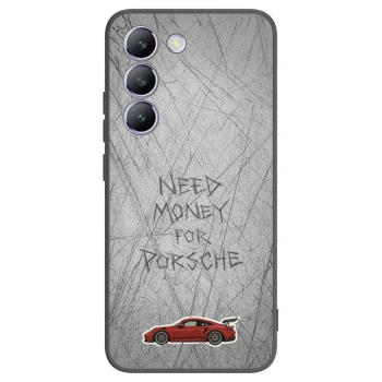 Picasee silikonski črni ovitek za Vivo V40 SE 5G - Garage Scratch