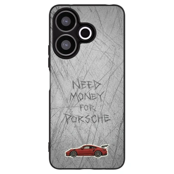 Picasee silikonski črni ovitek za Xiaomi Redmi 13 4G - Garage Scratch