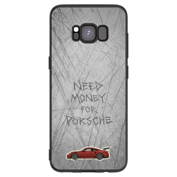 Picasee silikonski črni ovitek za Samsung Galaxy S8 G950F - Garage Scratch