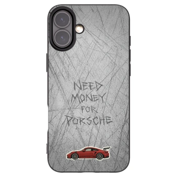 Picasee silikonski črni ovitek za Apple iPhone 16 Plus - Garage Scratch