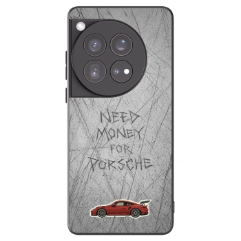 Picasee silikonski črni ovitek za OnePlus 12 5G - Garage Scratch