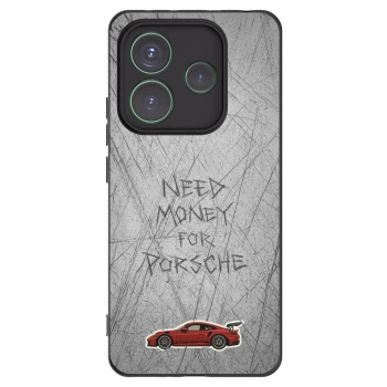 Picasee silikonski črni ovitek za Xiaomi Redmi Note 14 5G - Garage Scratch
