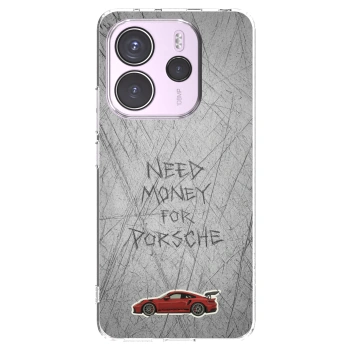 Picasee silikonski prozorni ovitek za Xiaomi Redmi Note 14 4G - Garage Scratch