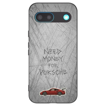 Picasee silikonski črni ovitek za Google Pixel 8 - Garage Scratch