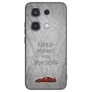 Picasee silikonski črni ovitek za Xiaomi Redmi Note 14S - Garage Scratch