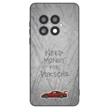 Picasee silikonski črni ovitek za OnePlus 13 5G - Garage Scratch
