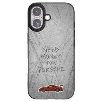 Picasee silikonski črni ovitek za Apple iPhone 17 - Garage Scratch