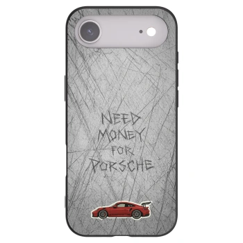 Picasee silikonski črni ovitek za Apple iPhone Air - Garage Scratch