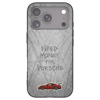 Picasee silikonski črni ovitek za Apple iPhone 17 Pro - Garage Scratch