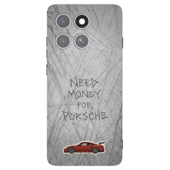 Picasee silikonski črni ovitek za Motorola Edge 60 Pro - Garage Scratch