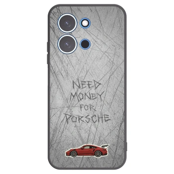 Picasee silikonski črni ovitek za Xiaomi Redmi 15C 4G - Garage Scratch