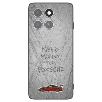 Picasee silikonski črni ovitek za Motorola Edge 60 Fusion - Garage Scratch