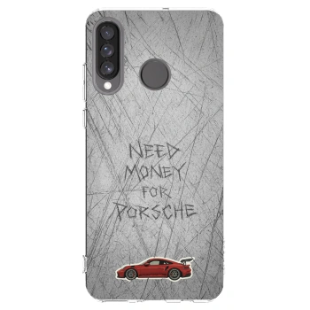 Picasee silikonski prozorni ovitek za Huawei P30 Lite - Garage Scratch