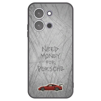 Picasee silikonski črni ovitek za Xiaomi Redmi 15C 5G - Garage Scratch