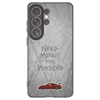 Picasee silikonski črni ovitek za Samsung Galaxy S26 Ultra - Garage Scratch