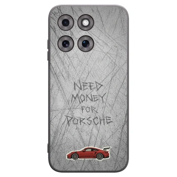 Picasee silikonski črni ovitek za Motorola Moto G77 - Garage Scratch