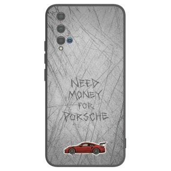Picasee silikonski črni ovitek za Huawei Nova 5T - Garage Scratch