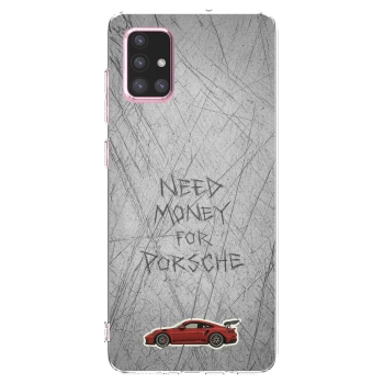 Picasee silikonski prozorni ovitek za Samsung Galaxy A71 A715F - Garage Scratch