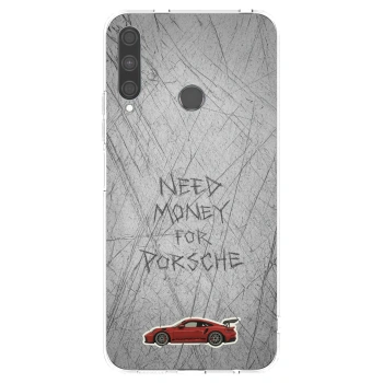 Picasee silikonski prozorni ovitek za Huawei P40 Lite E - Garage Scratch